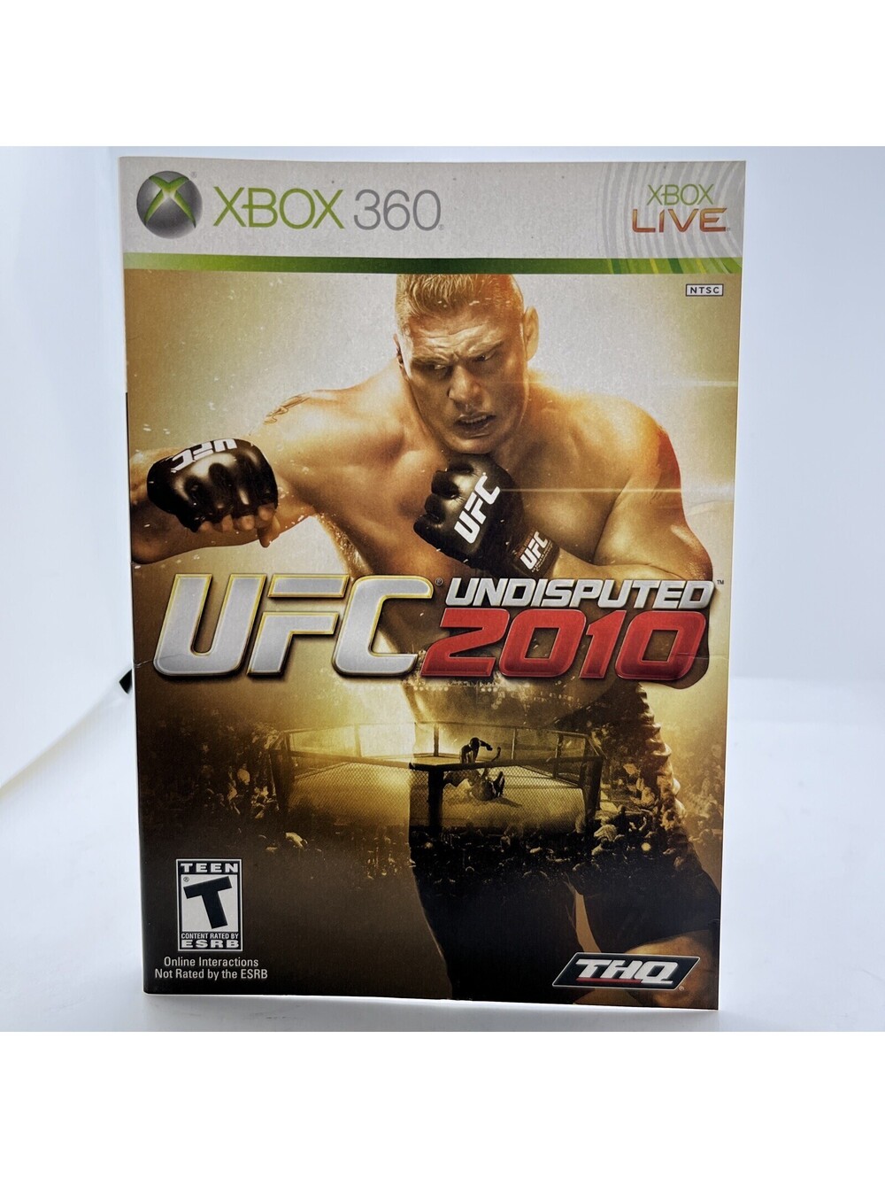 UFC Undisputed 2010 (Microsoft Xbox 360, 2010)